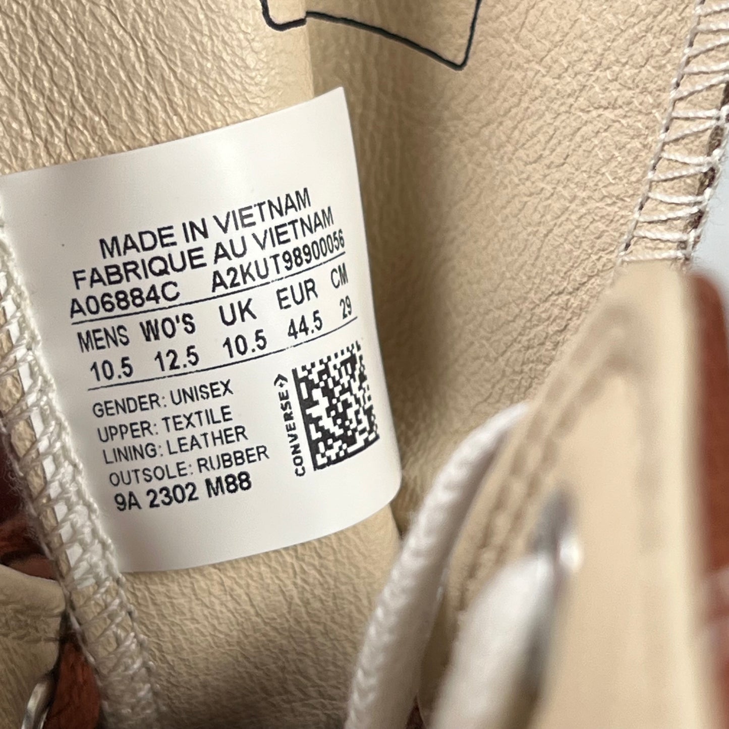 Converse Hi Kith Brown Monogram (2025) Size 10.5 NEW s20664