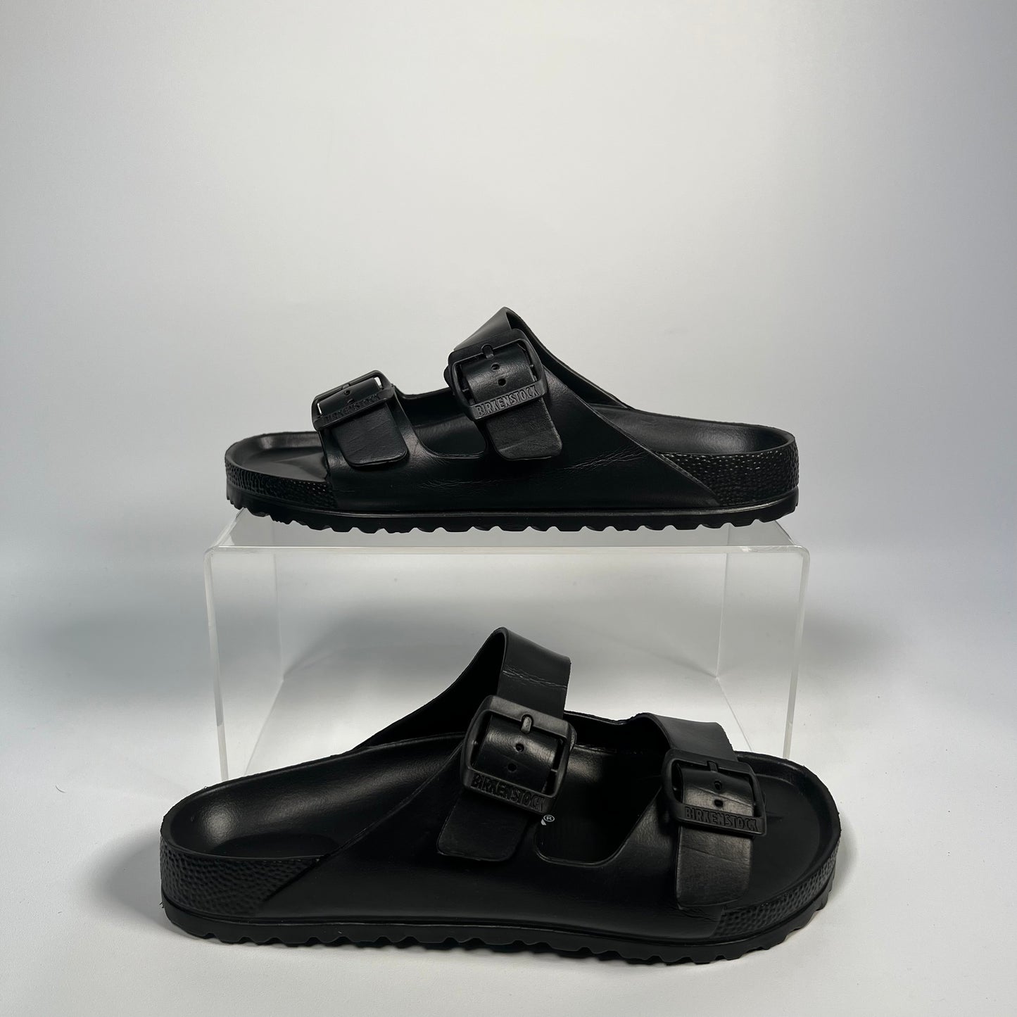 Birkenstock Arizona Black Size 8 USED s17745