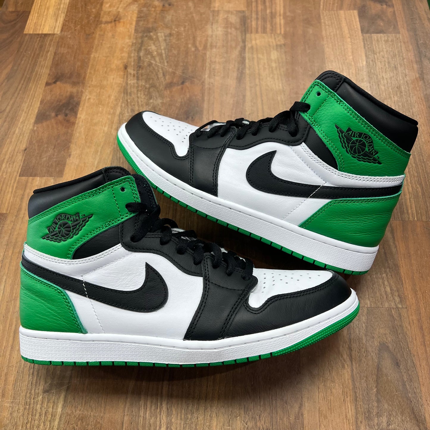 Jordan 1 High Lucky Green Size 10.5 USED s17164