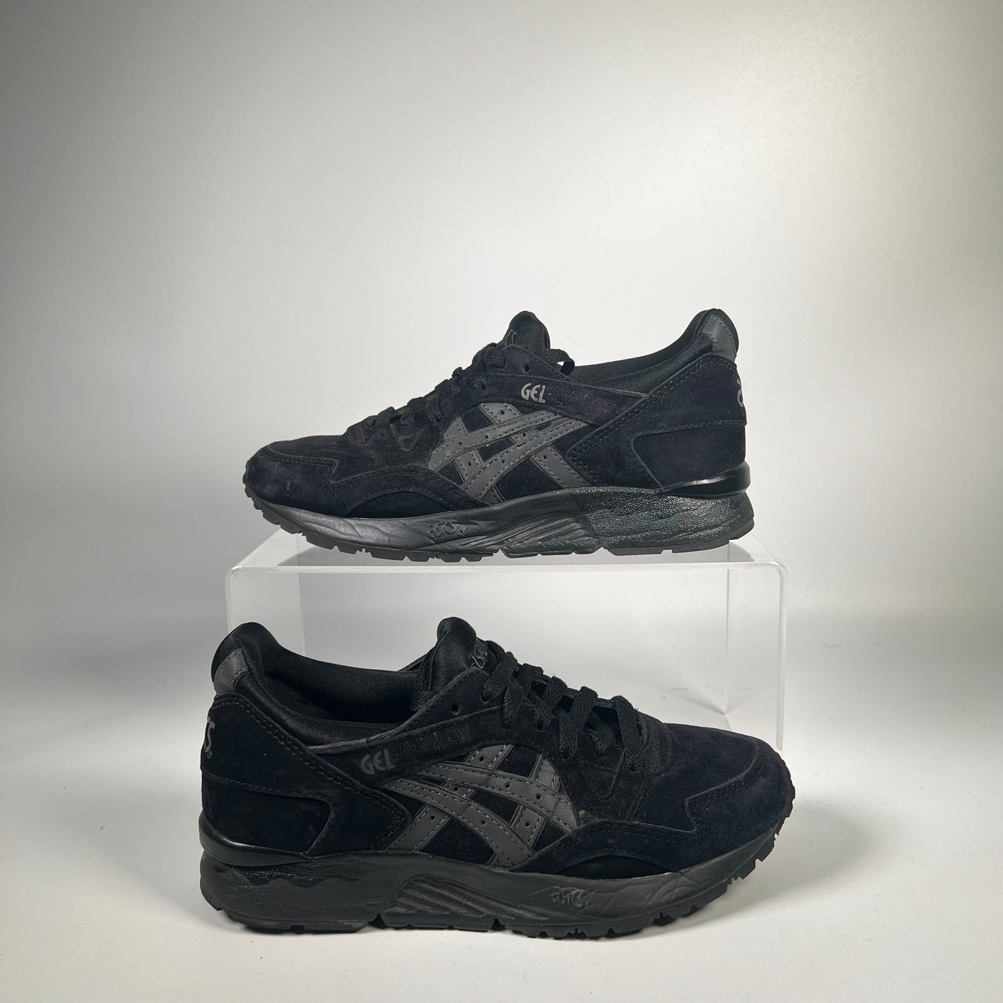 Asics Gel-Lyte 5 Triple Black (2020) Size 5 USED s18424
