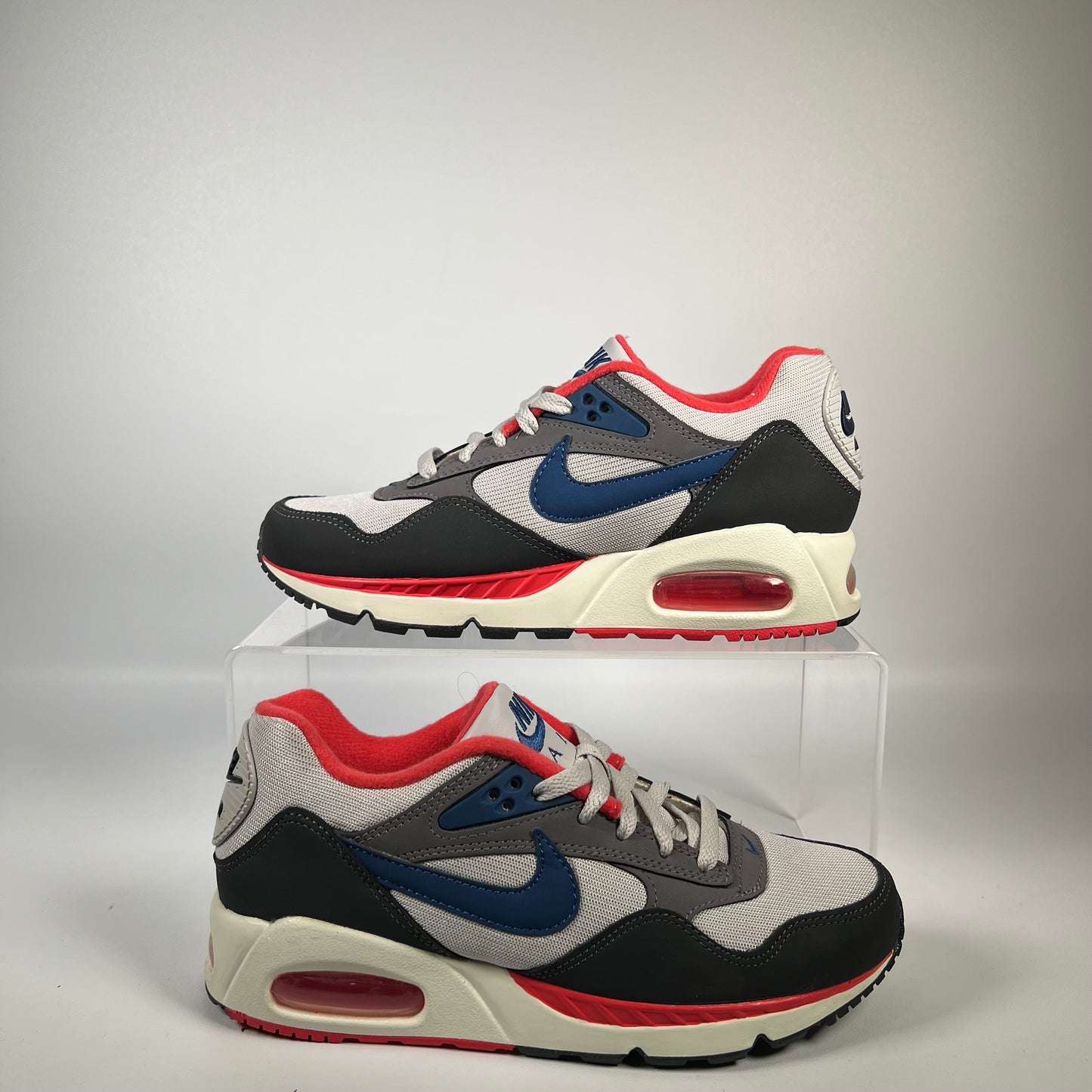 Nike Air Max Correlate Grey Royal Red (2021) Size 5m / 6.5w USED s18425