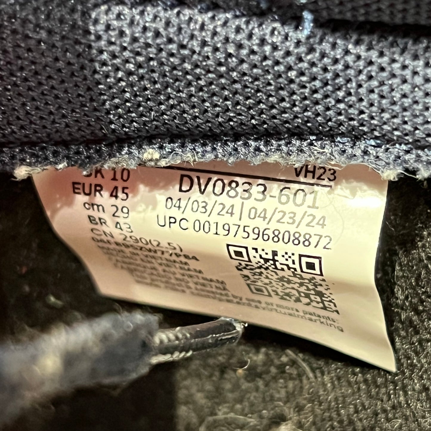 Nike Dunk Low CO JP University Red Obsidian (2024) Size 11 USED s20761