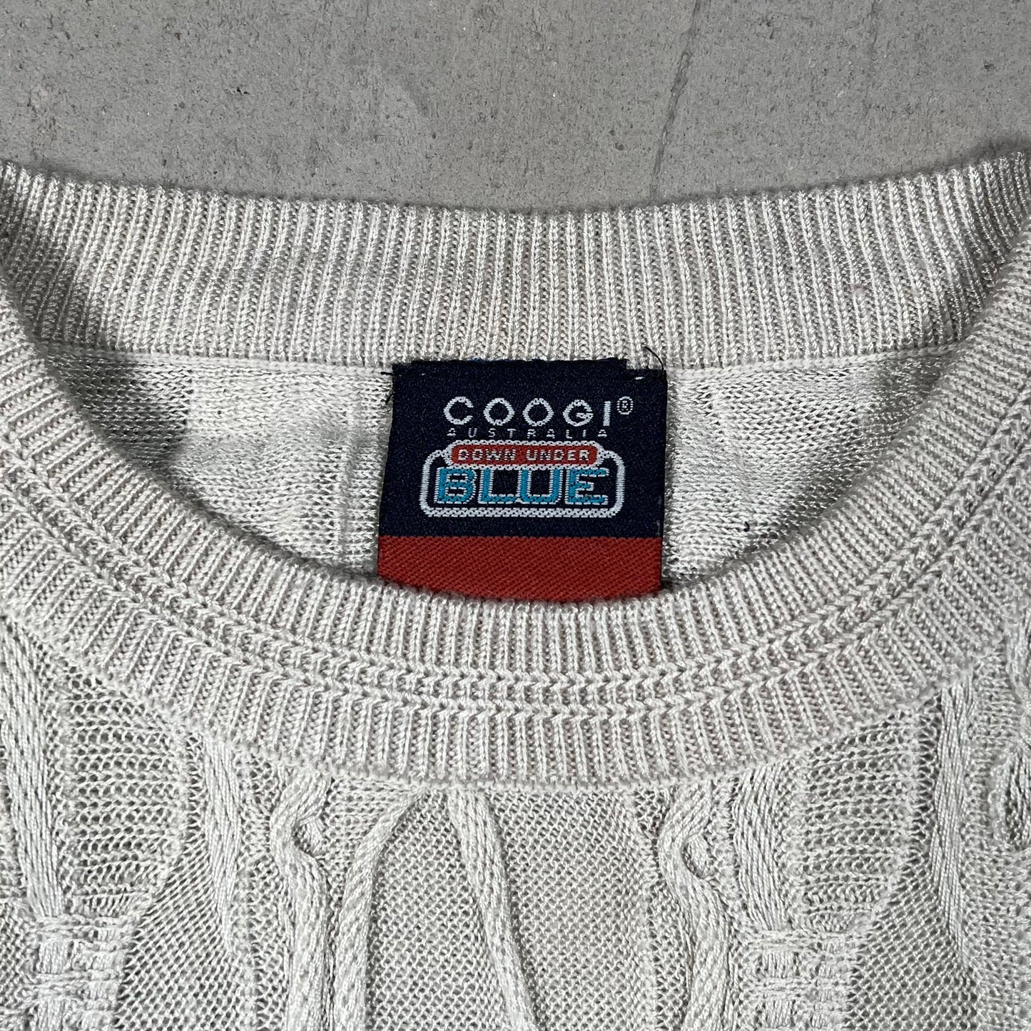 Y2K Coogi Style Tan Tee Size 3XL USED v19413