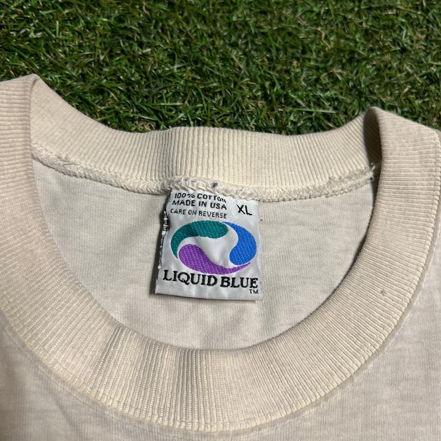 1995 Grateful Dead Summer Tour Turtles Tie Dye Tee Size XL USED v16348
