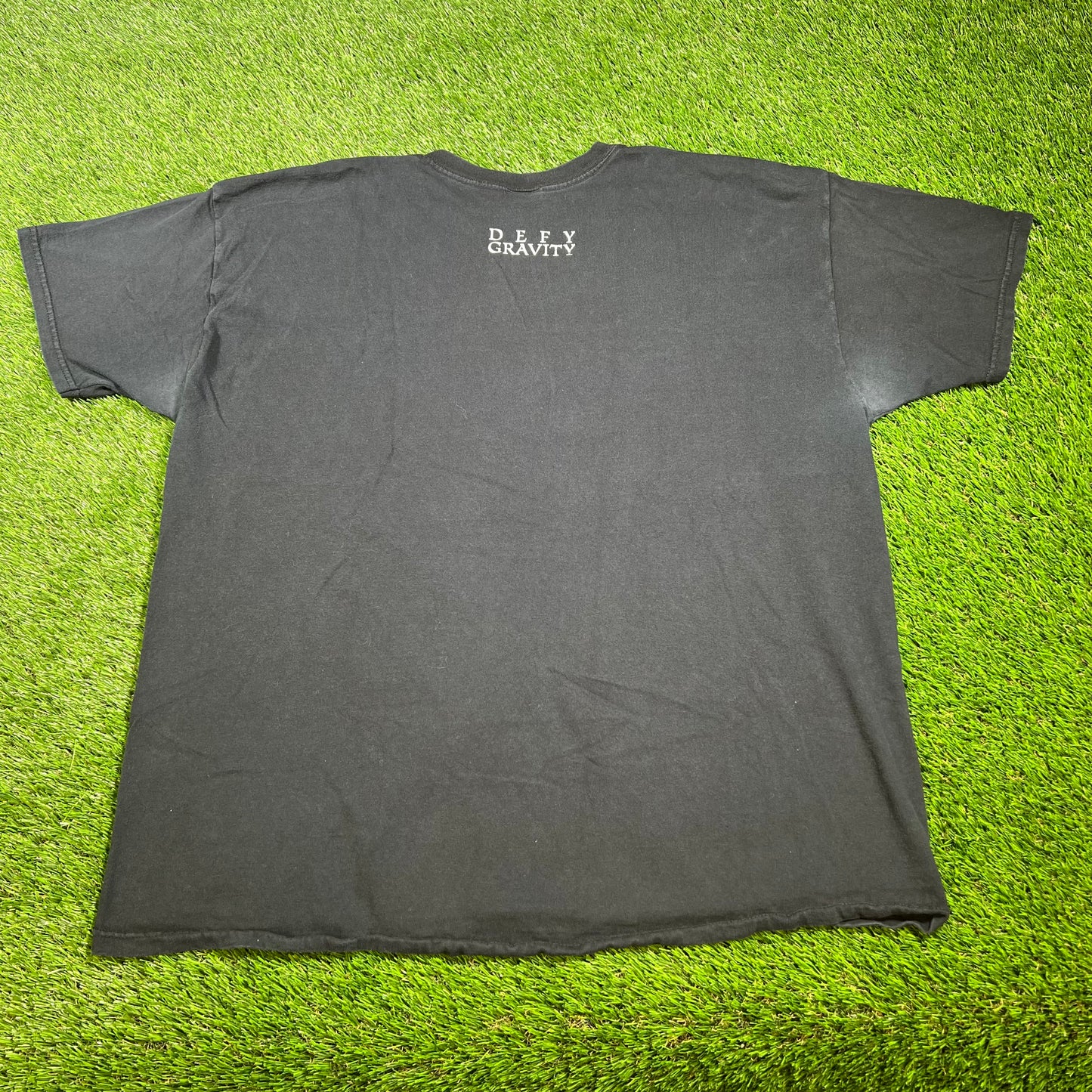 Y2K Wicked Promo Black Tee Size 2XL USED v16517