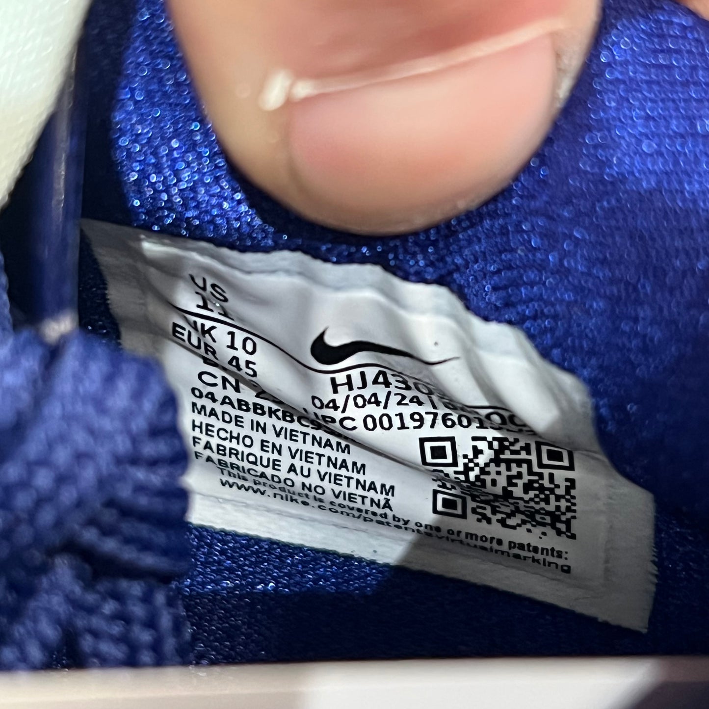 Nike Kobe 5 X-Ray (2024) Size 11 NEW s19082