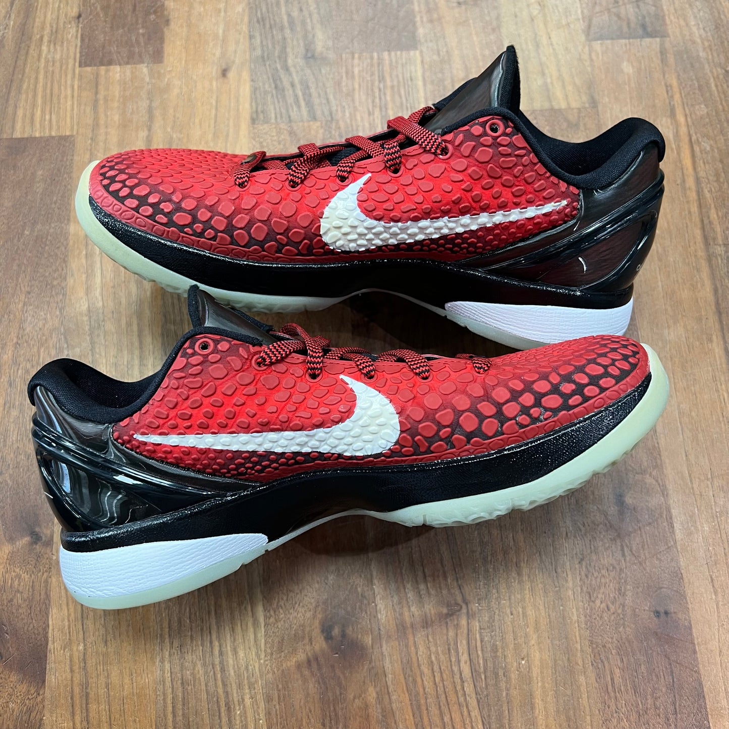 Nike Kobe 6 ProTro Challenge Red All Star 2021 Size 8 USED s15834