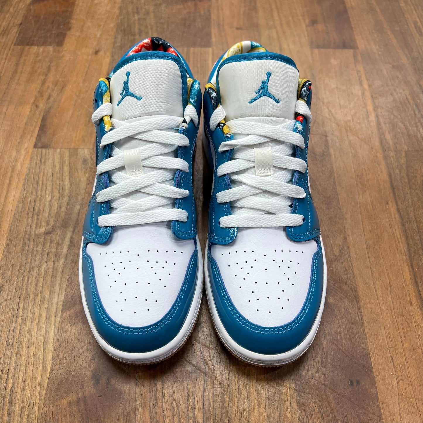 Jordan 1 Low Barcelona Size 4.5 NEW s16461