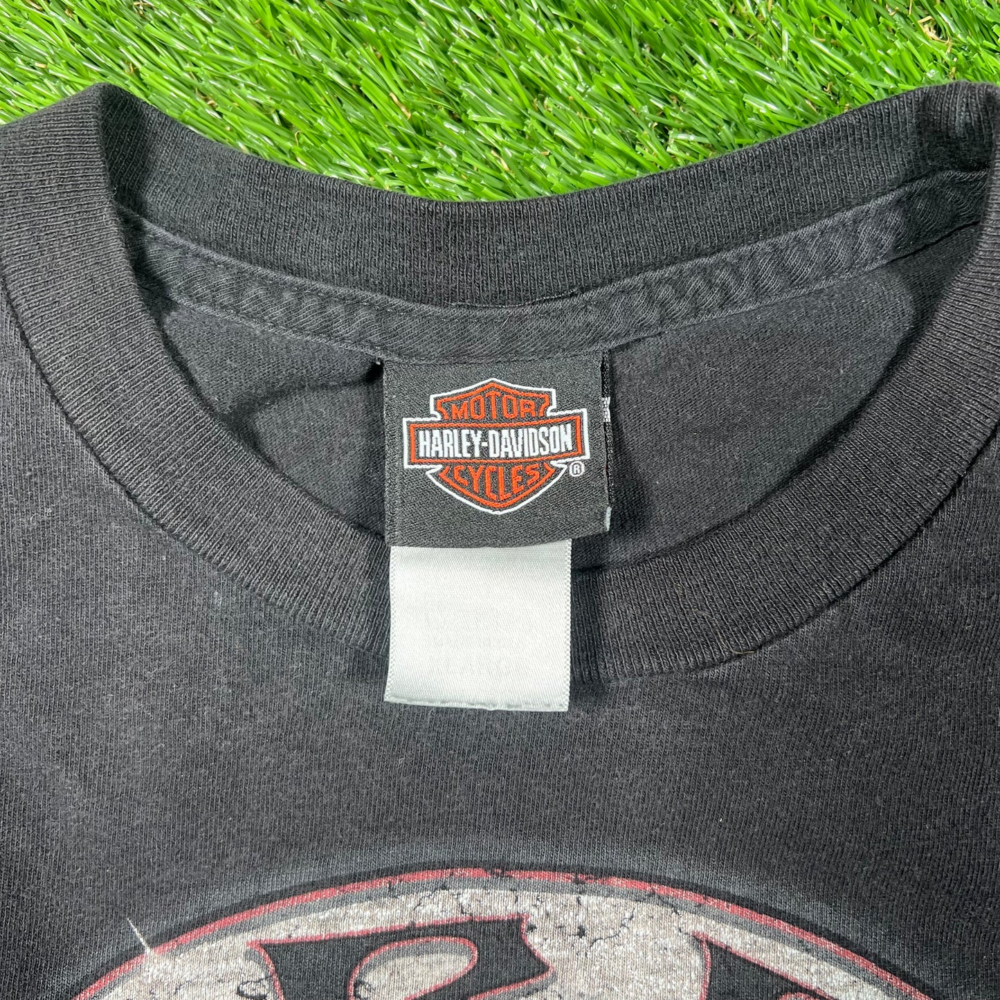 2015 Harley Davidson Girl Danburt CT Black Tee Size XL USED v17095
