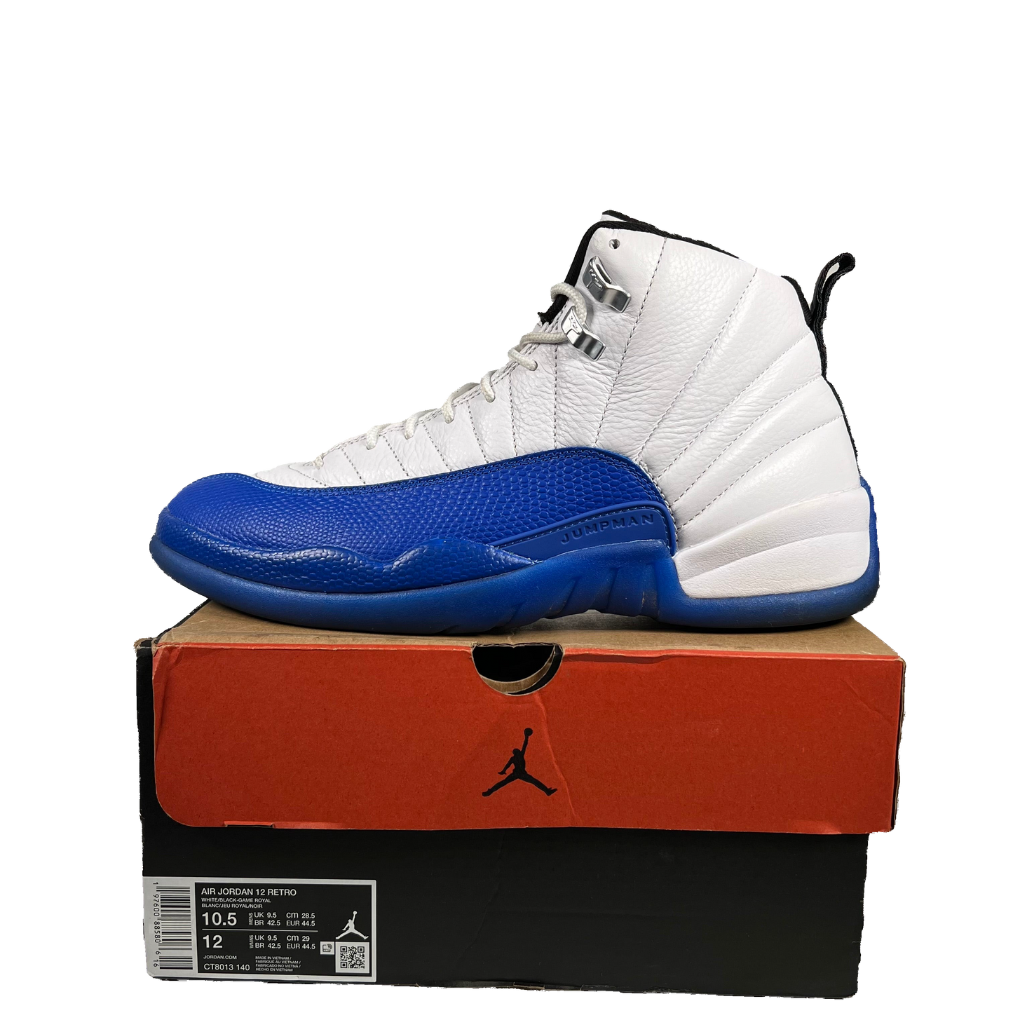 Jordan 12 Blueberry (2024) Size 10.5 USED s17994