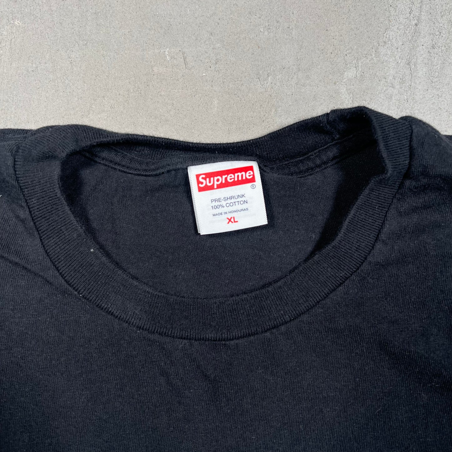 Supreme Zoo York Dynasty Black Tee Size XL USED x17378