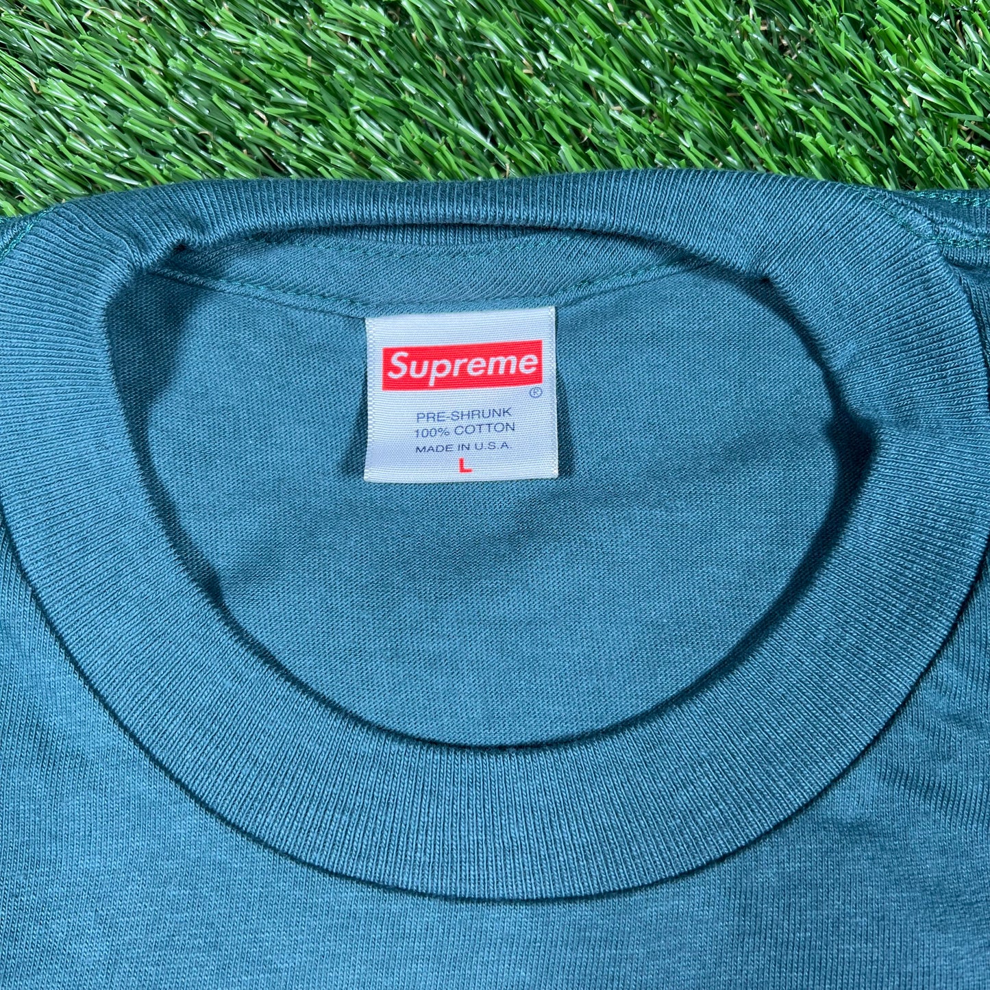 Supreme ET 2015 Dark Teal Tee Size Large NEW x14512