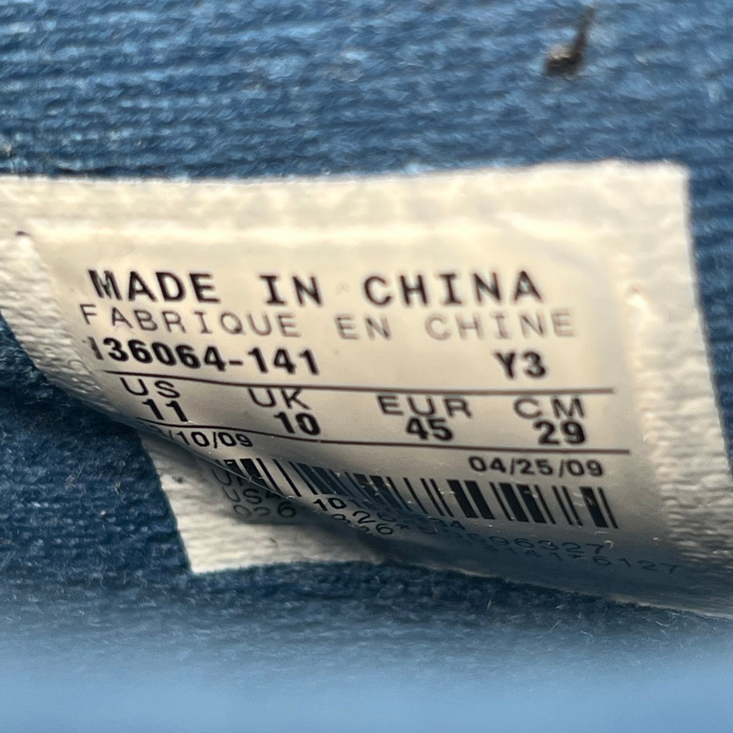 Jordan 3 True Blue (2001) Size 11 USED s19795