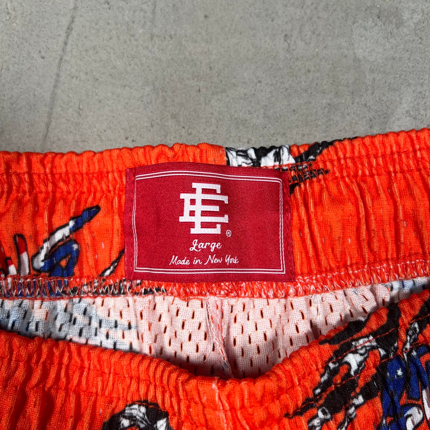 Eric Emanuel x Matty Boy EE Basic/Core Short Red Size Large NEW x17469
