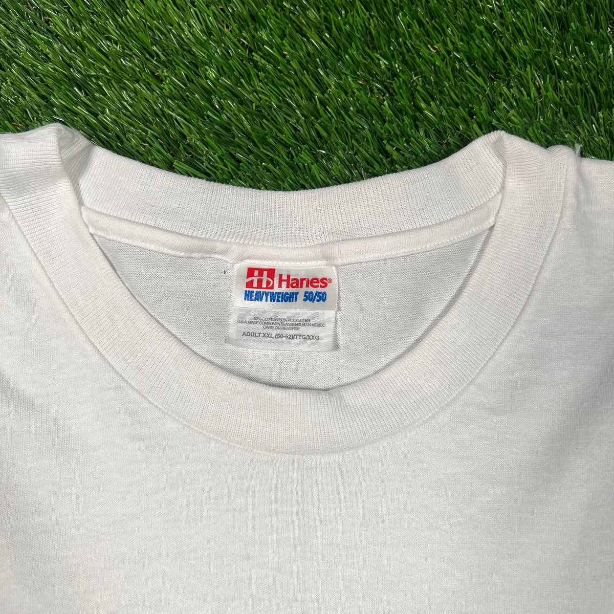 2001 Hurst Hary Oldsmobile Racing White Tee Size XXL USED v18703