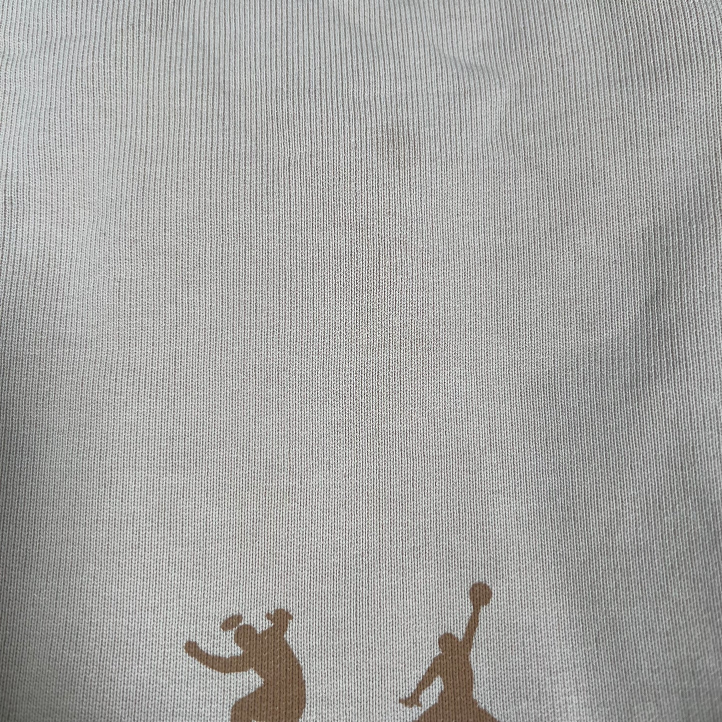 Jordan x Union Cream Sweat Shorts Size Medium USED x14311