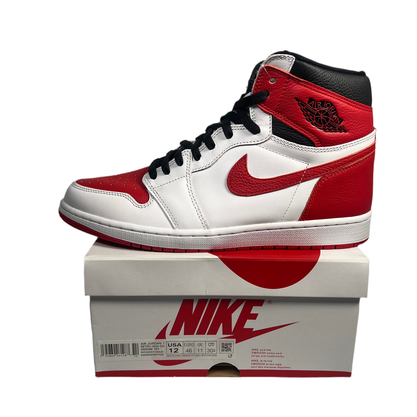 Jordan 1 Heritage 2022 Size 12 NEW S17577