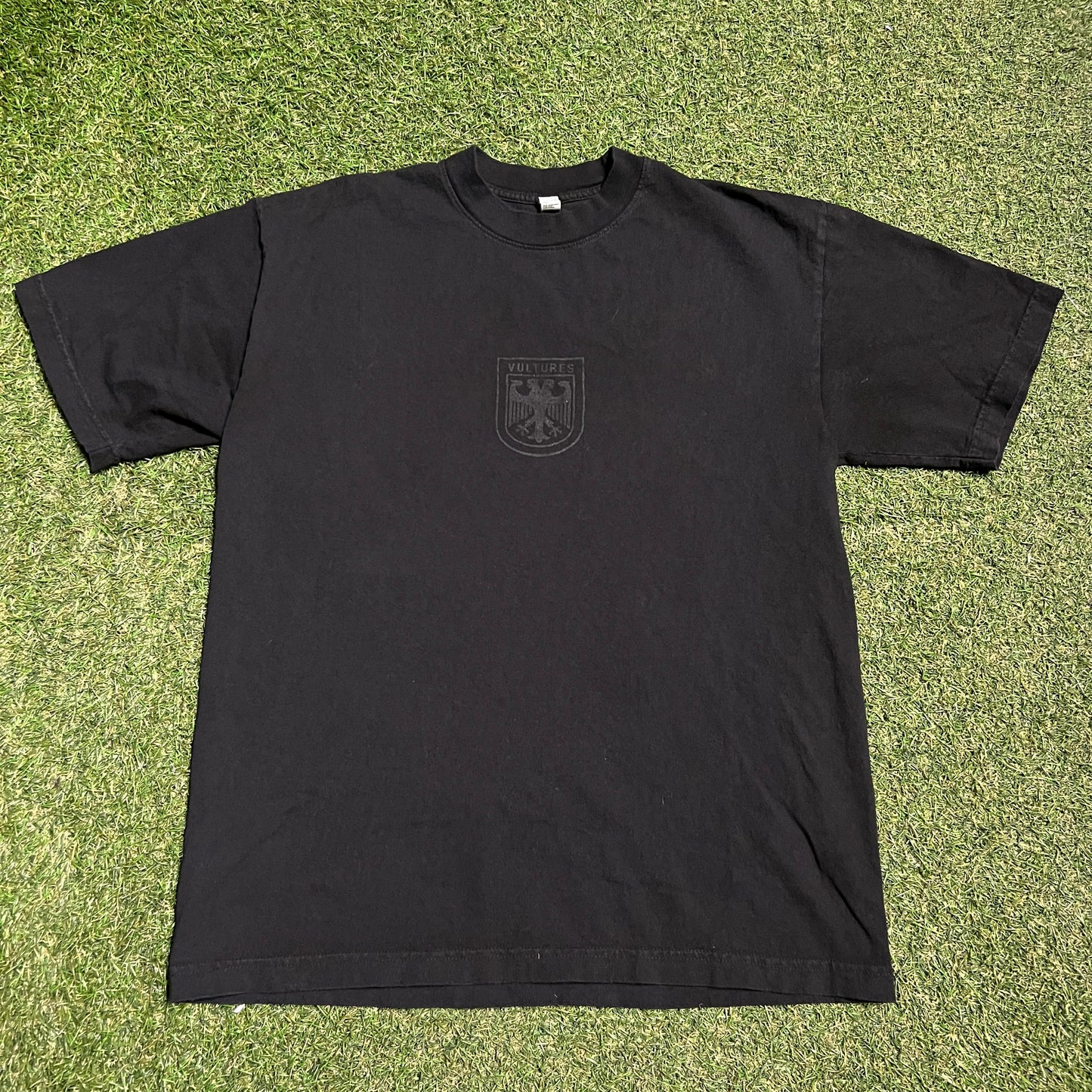 Kanye West Vultures Album Release Black Tee Size Medium USED x14005