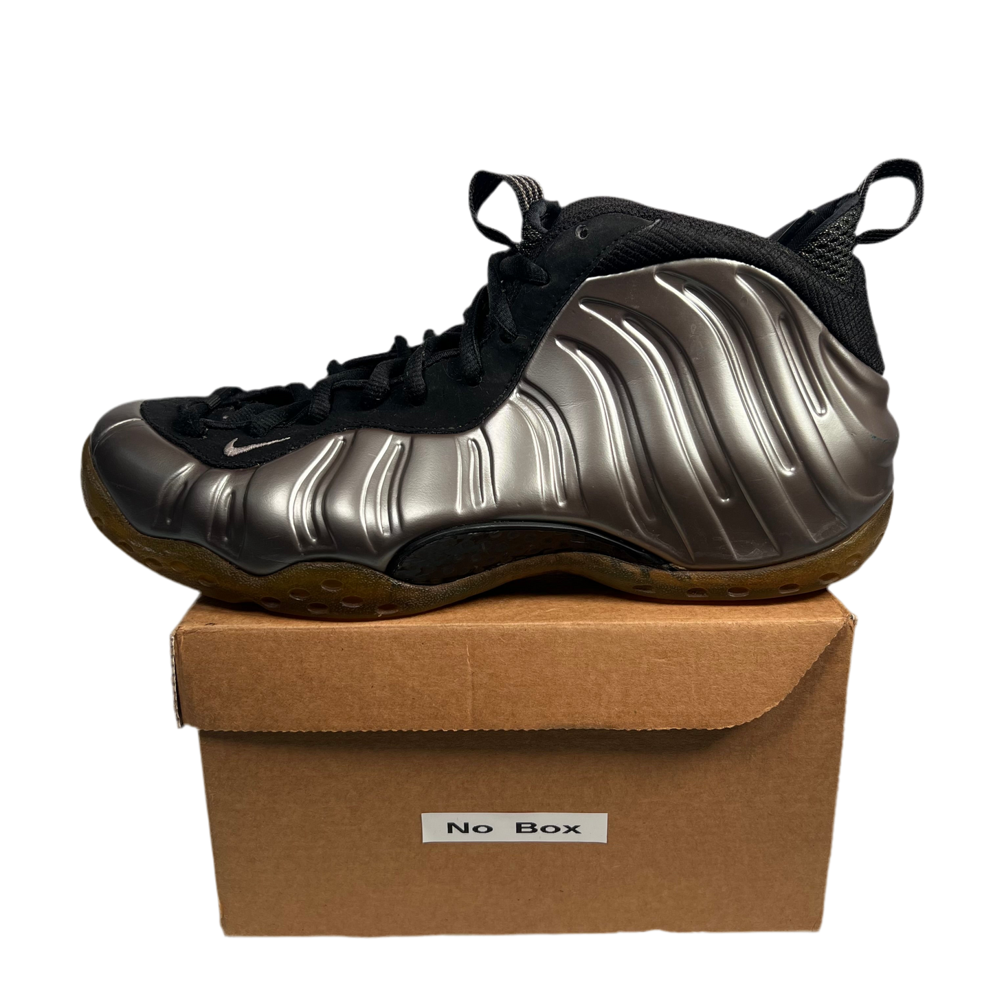 Nike Foamposite Pewter (2010) Size 10 USED s17704