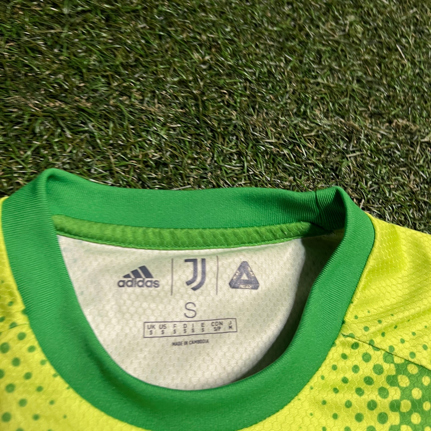 Adidas X Palace Jeep Green Jersey Size Small USED x14207