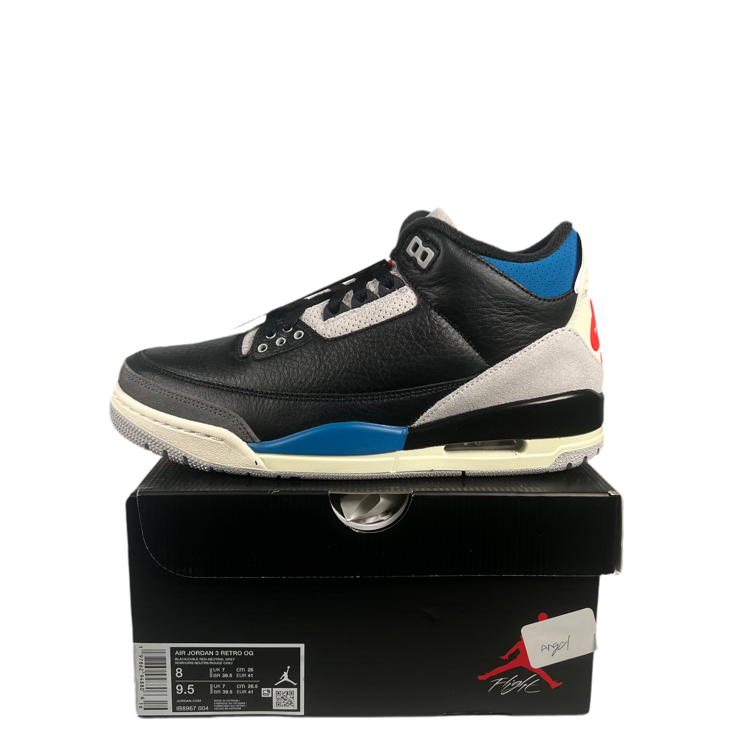 Jordan 3 Rare Air (2025) Size 8 NEW s17929