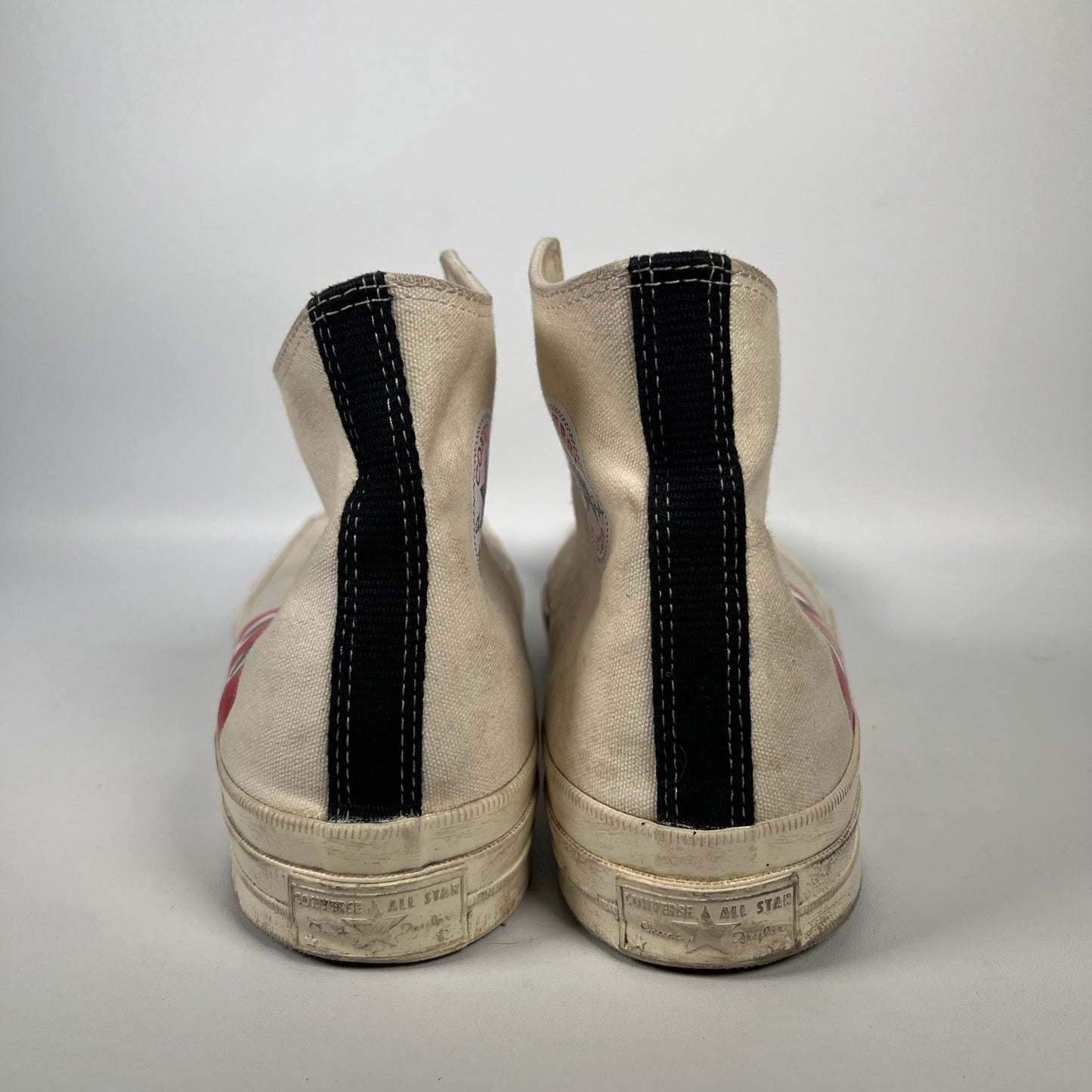 Converse x CDG Chuck Taylor All Star High Play White (2019) Size 11 USED s18174