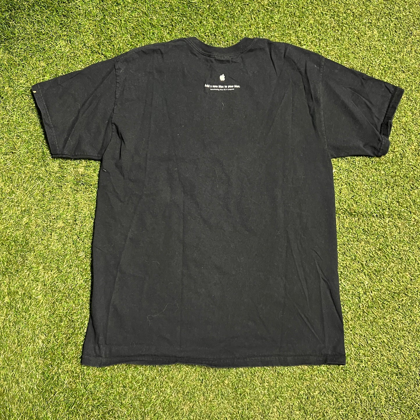 2010s Mac X Galazy Add a New Mac Black Tee Size Large USED v16255
