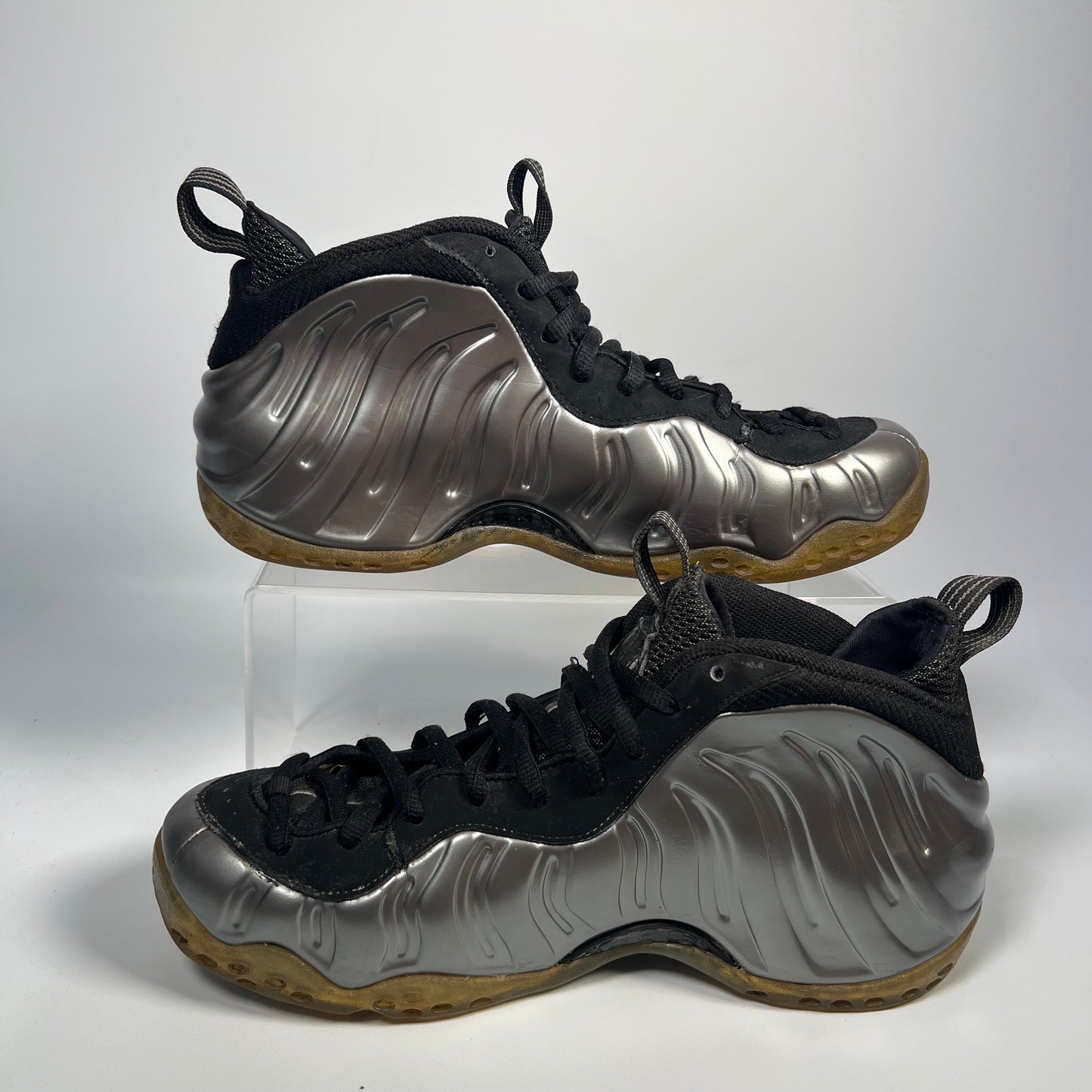 Nike Foamposite Pewter (2010) Size 10 USED s17704