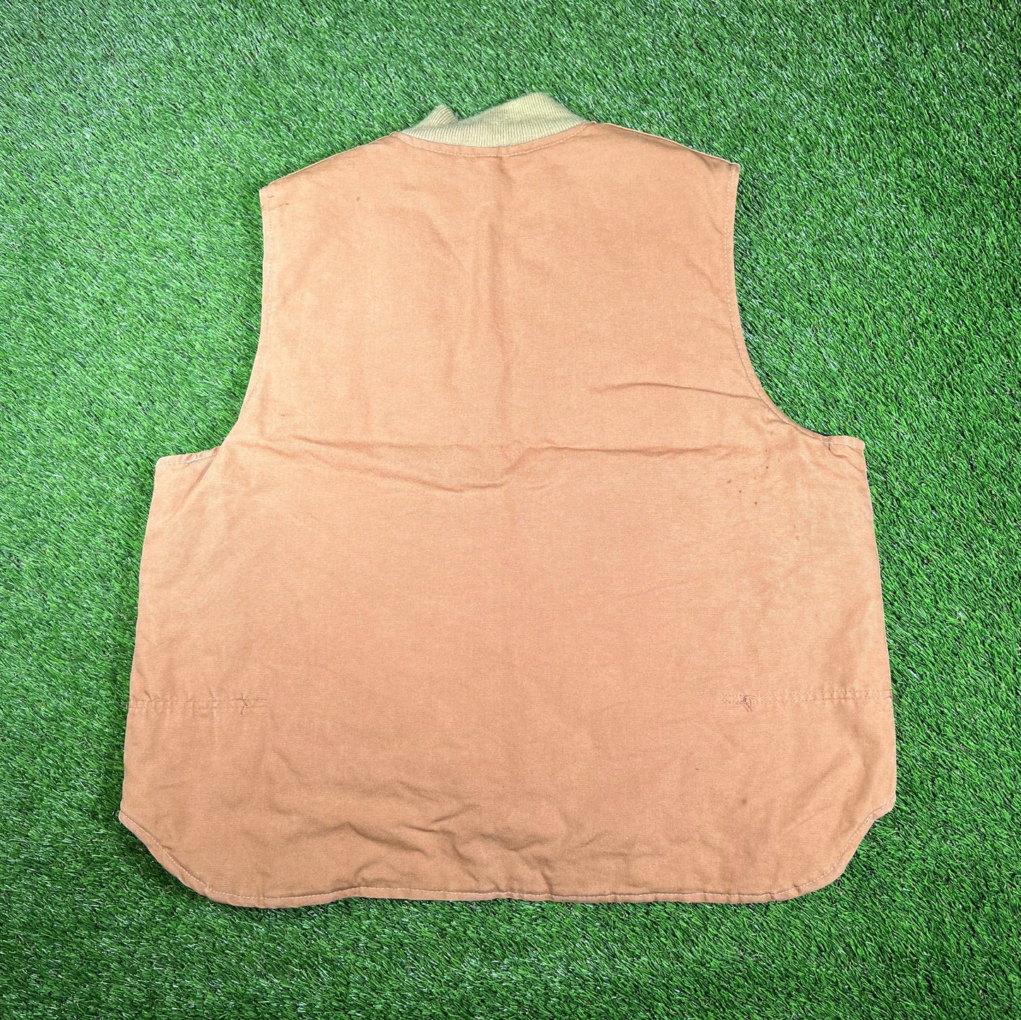 1990s Carhartt Brown Vest Size XXL USED V17063