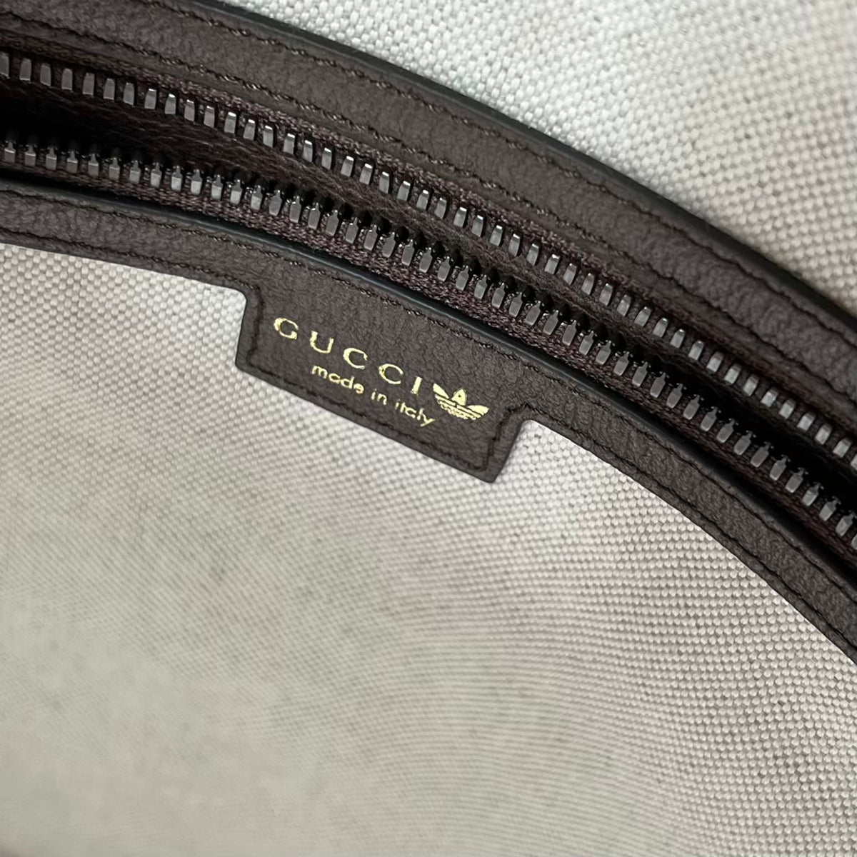 Gucci x Adidas Large Duffle Bag Beige/Brown X12550