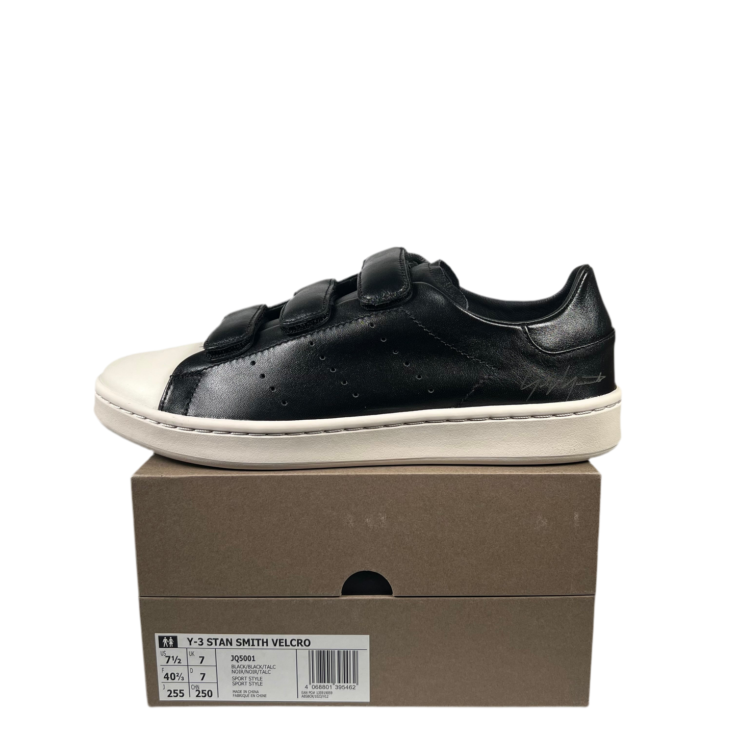 Adidas Y3 Stan Smith Black Talc (2024) Size 7.5 NEW s18362