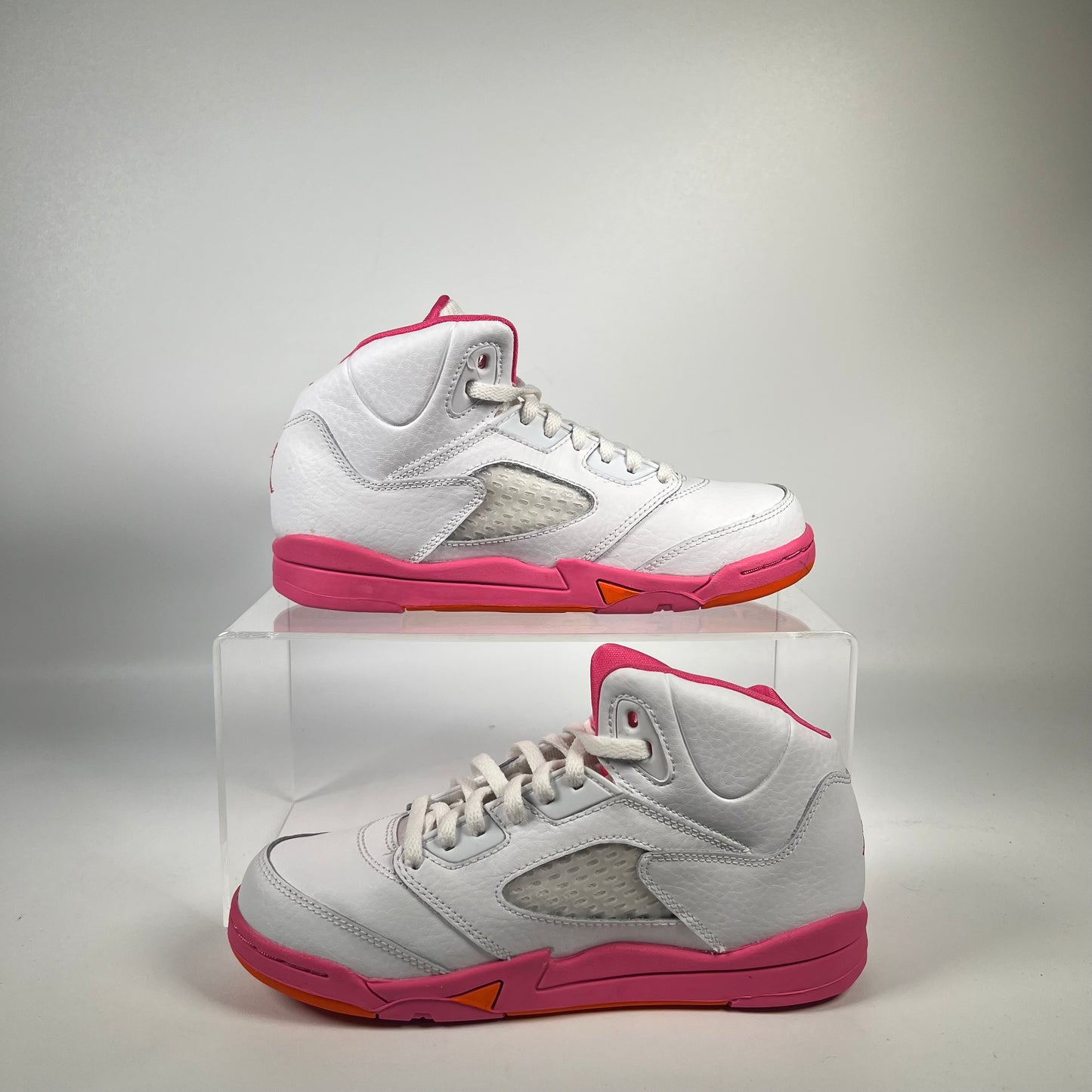 Jordan 5 WNBA Pinksicle Safety Orange Size 3Y NEW s18870