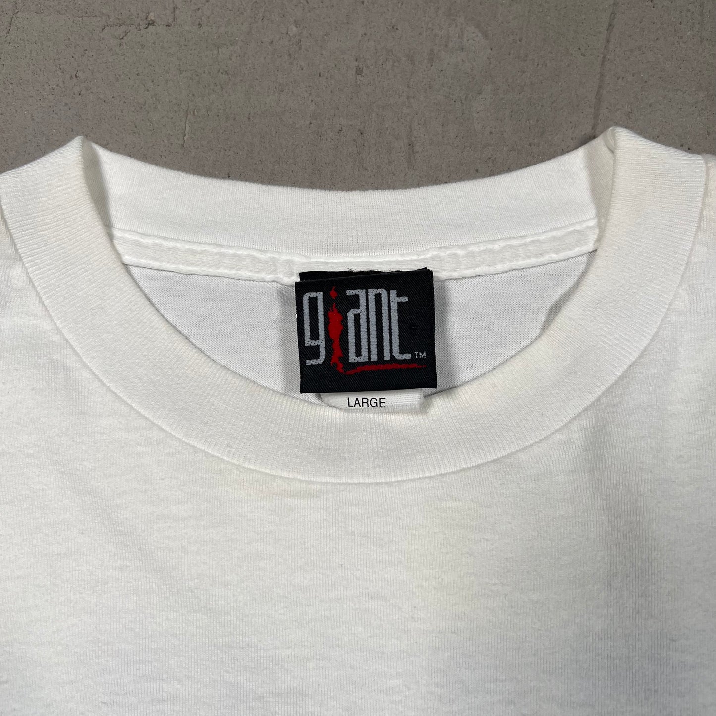 1998 Metallica Reload White Tee Size Large USED v15973