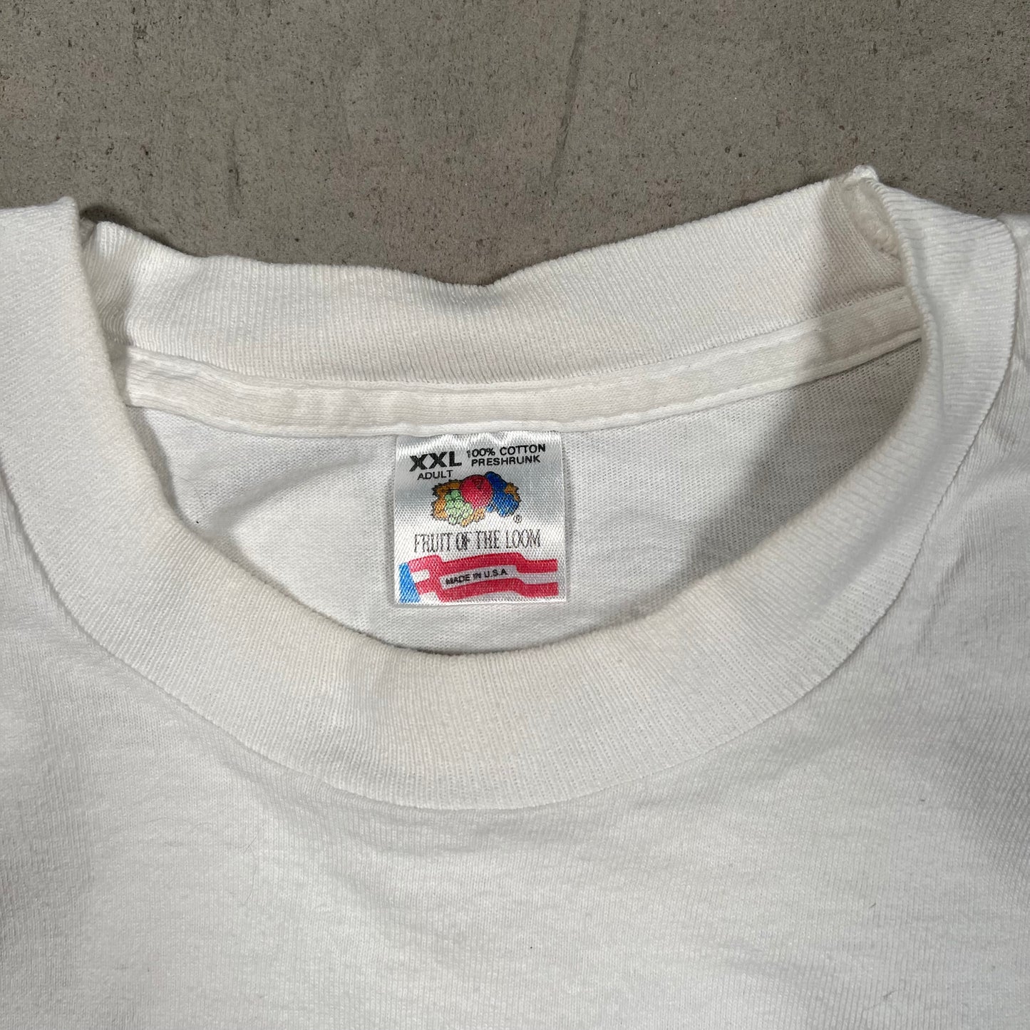 1992 Street Warriors Pontiac Racing Car White Tee Size XXL USED v19548