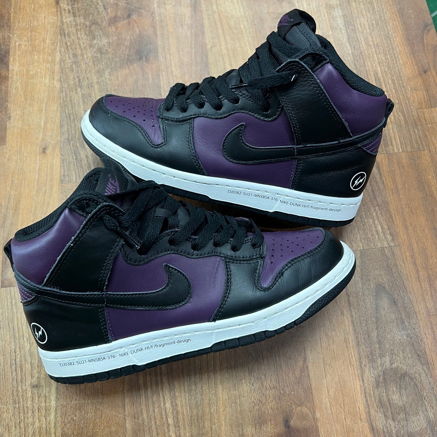 Nike Dunk High Fragment Beijing Size 6.5 USED s17059