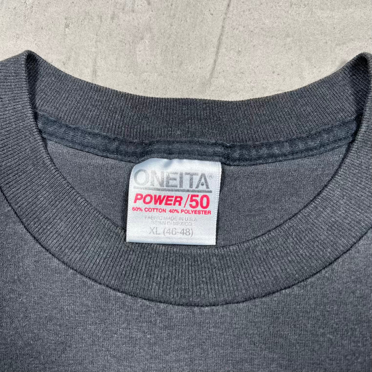 1993 Petra Unseen Power World Tour Black Tee Size XL USED v20100