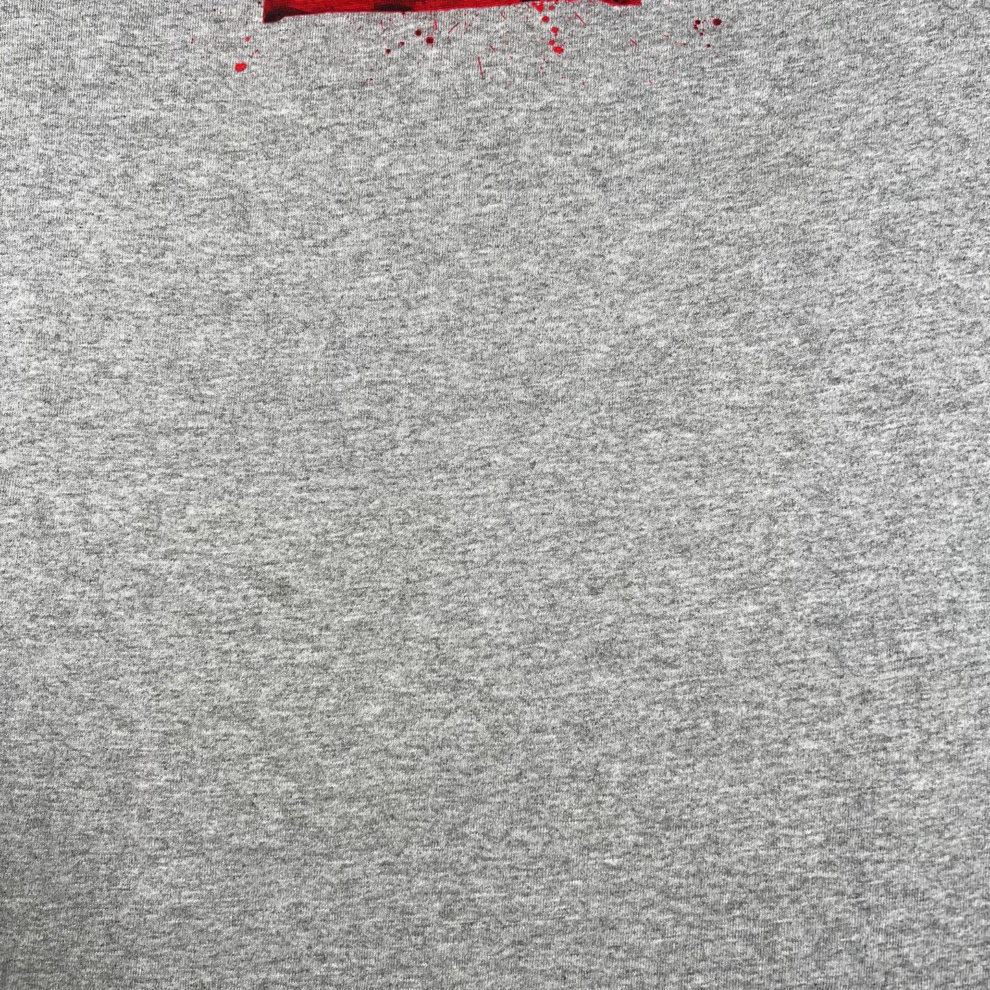 2022 Supreme Ralph Steadman Box Logo Grey Tee Size Medium USED x14559