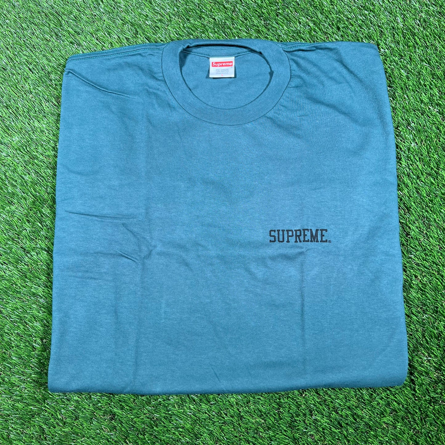 Supreme ET 2015 Dark Teal Tee Size Large NEW x14512