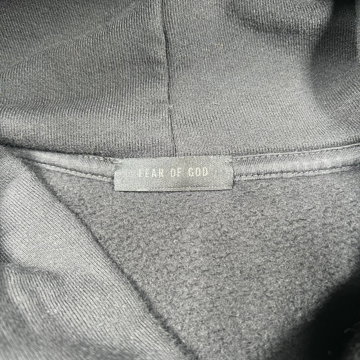 Fear Of God x John Mayer "SOB ROCK" Black Hoodie Size XL USED x14825