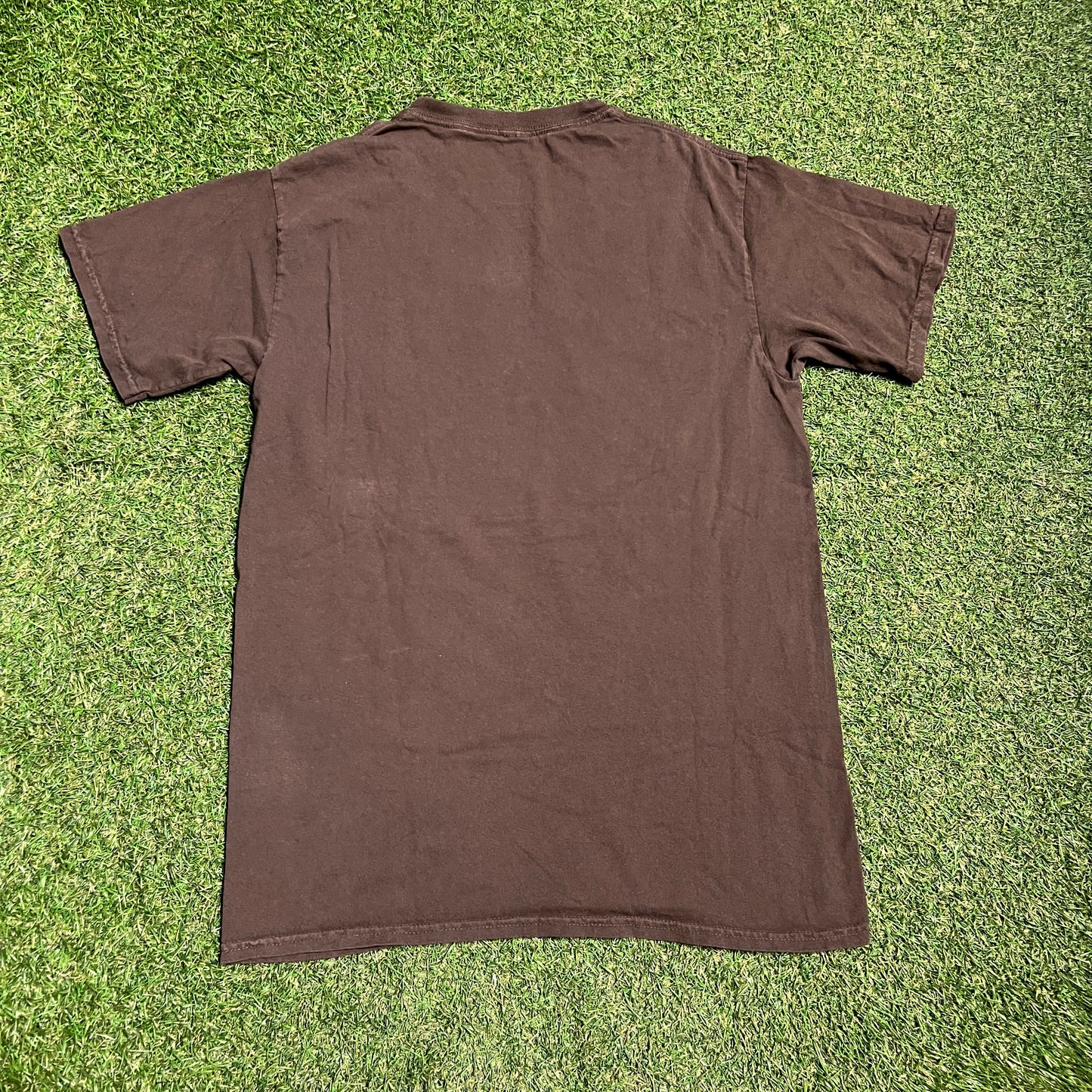 Travis Scott Fragment A Place for Birthed Minds Brown Tee Size Medium USED x13635