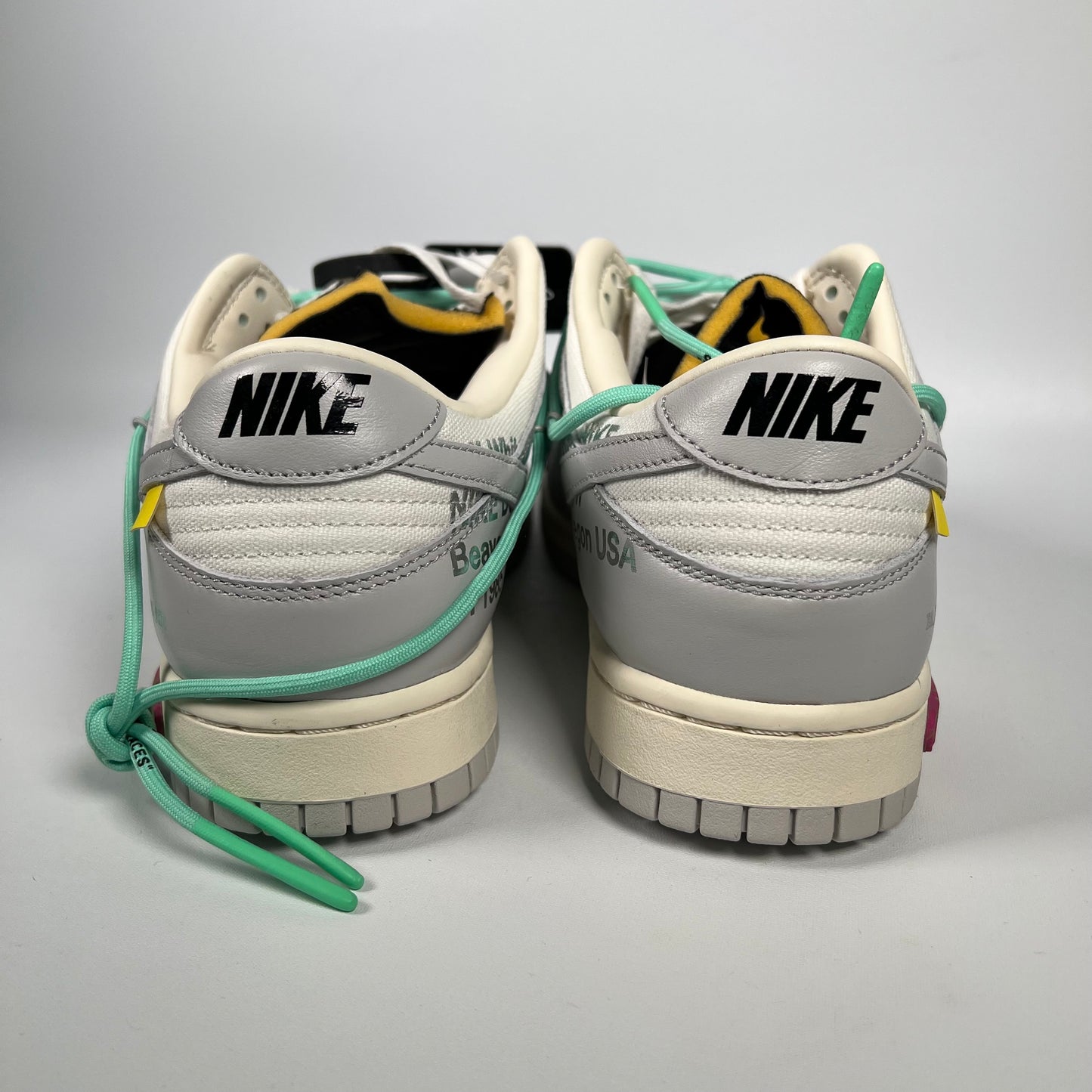 Nike Dunk Low Off White Lot 4 Grey (2021) Size 9.5 NEW s17998