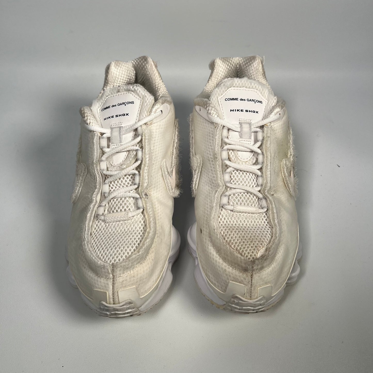 Nike Shox TL CDG White (2019) No Chain Size 7 USED s17521