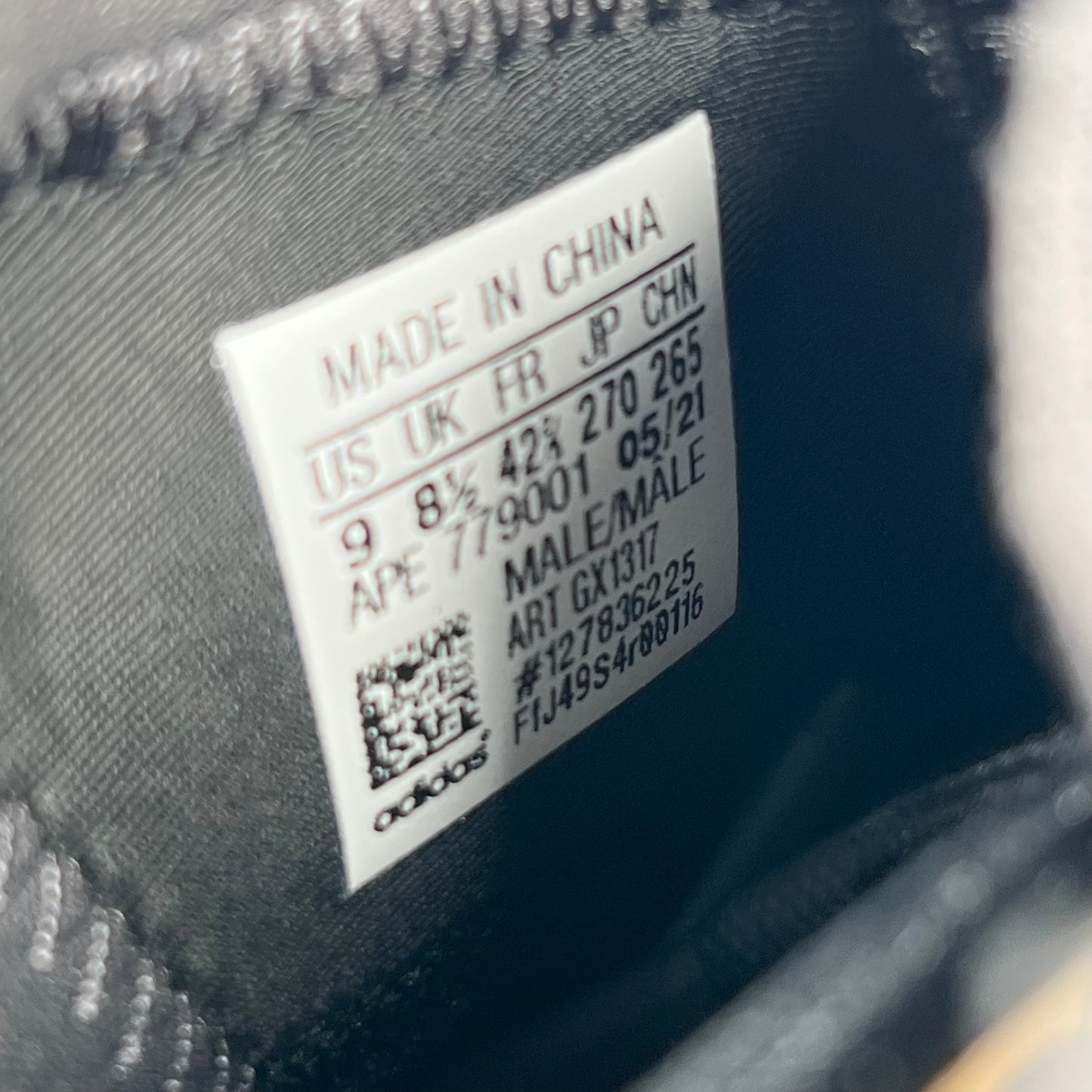 Adidas Yeezy Quantum Onyx (2021) Size 9 USED s18003