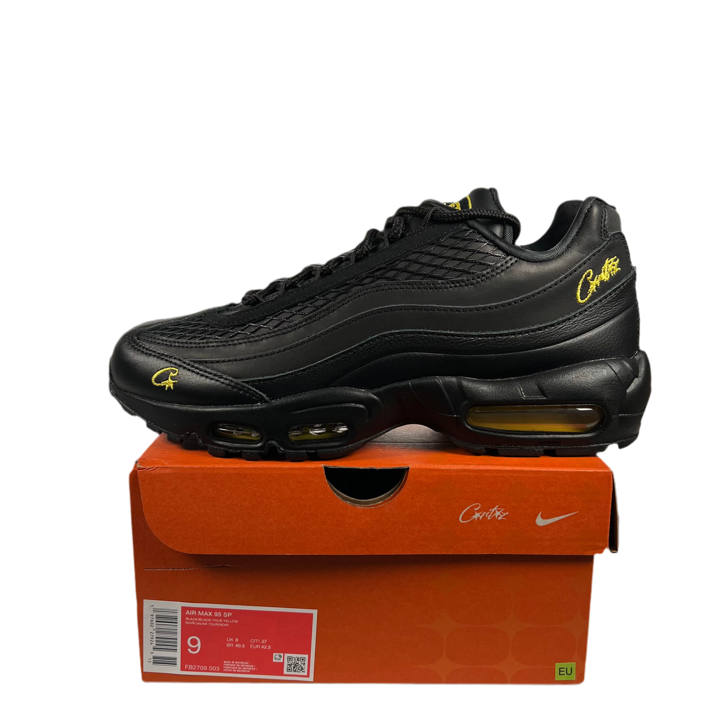 Nike Air Max 95 Corteiz Honey Black (2025) Size 9 NEW s18617