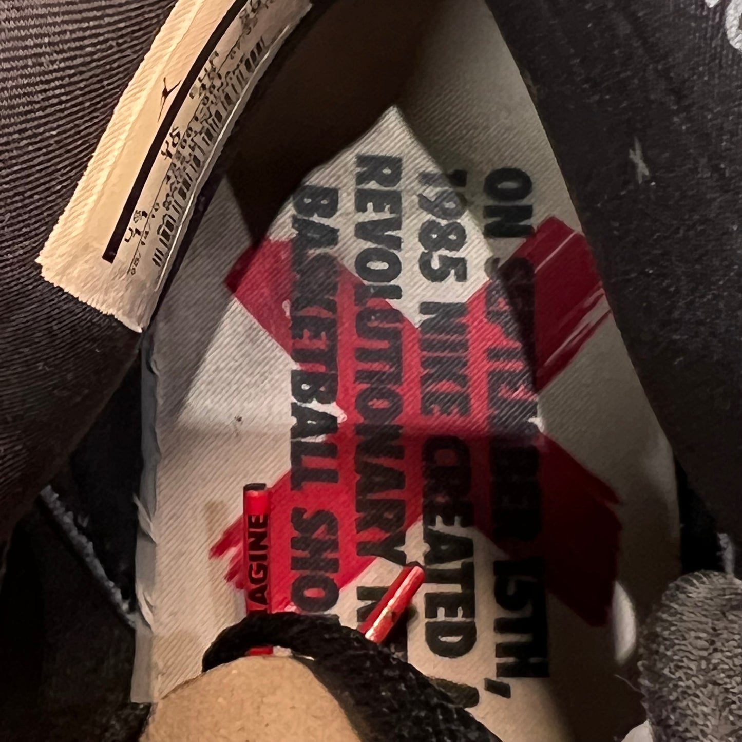 Jordan 1 Bred Banned X (2001) Size 11 USED s6027