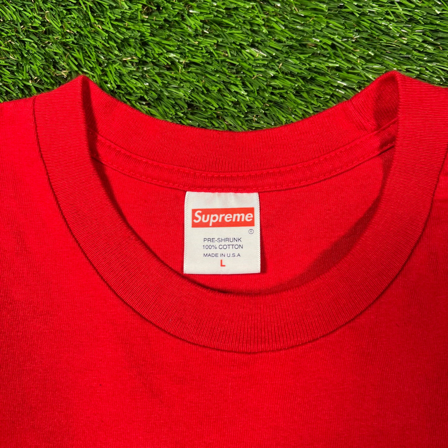 Supreme Hardware Tee Red (2018) Size Large USED x16694