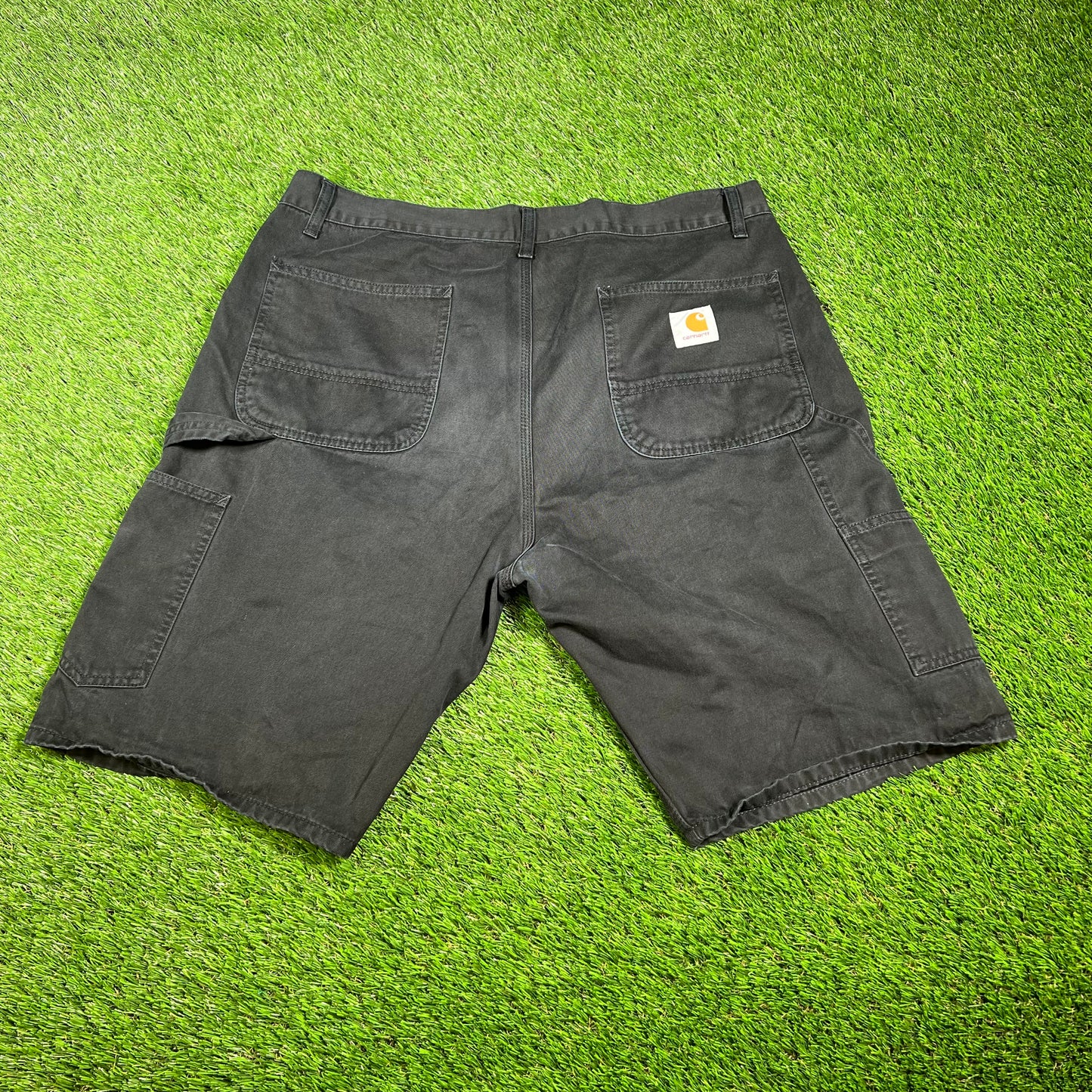 Carhartt WIP Black Shorts Size 36 USED v16567