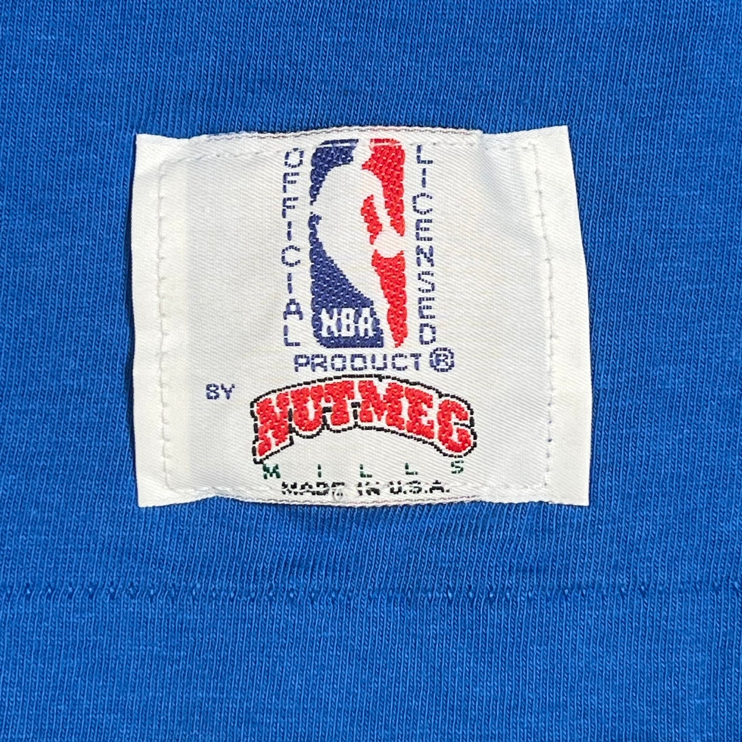 1990s Cleveland Cavaliers Blue Tee Size Large USED v16619