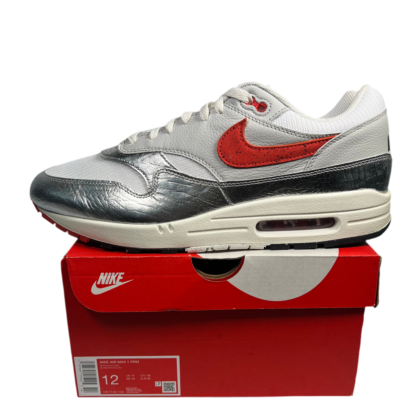 Nike Air Max 1 Hot Sauce (2024) Size 12 USED s17297