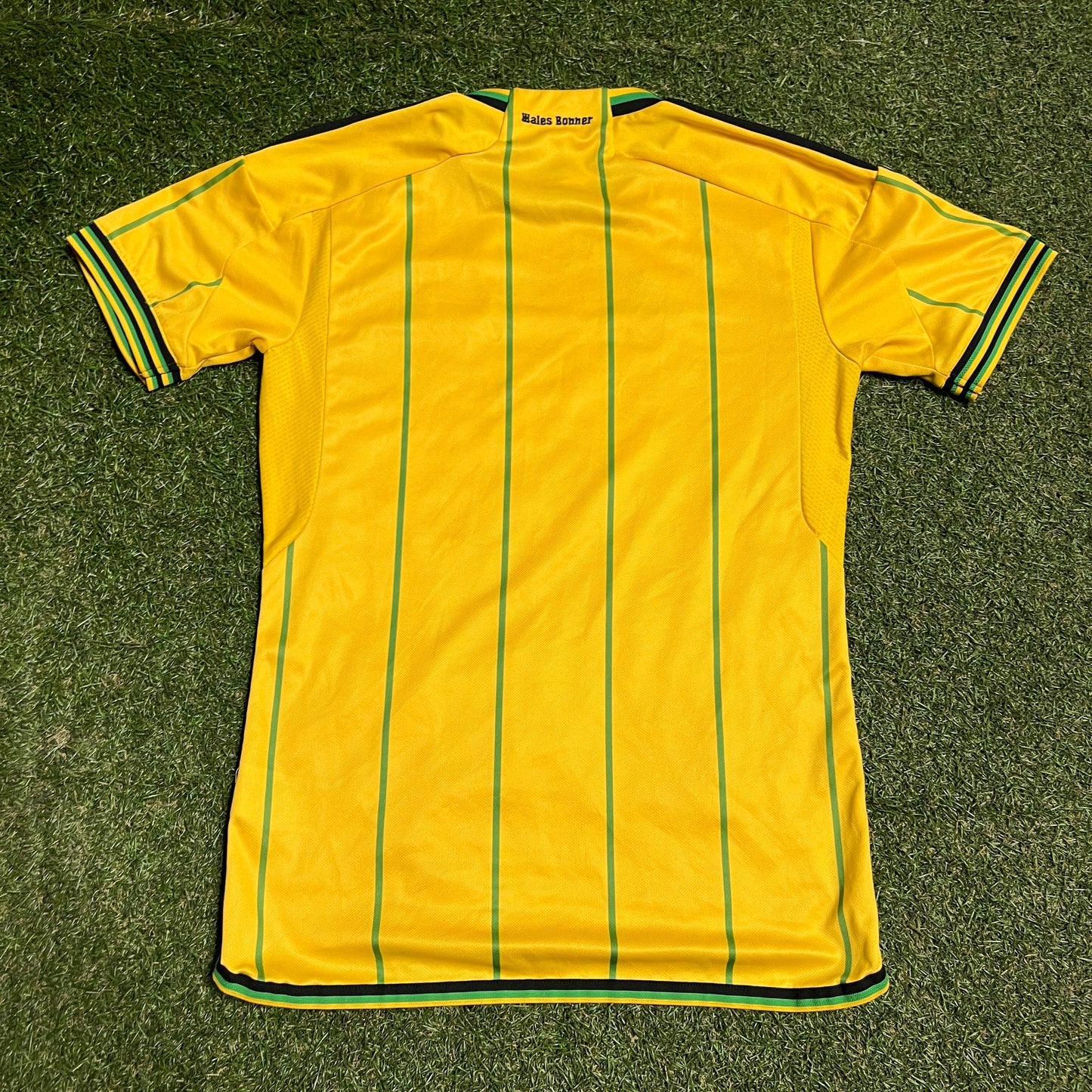 Wales Bonner X Adidas Jamaica Football Jersey Size Small USED x14212